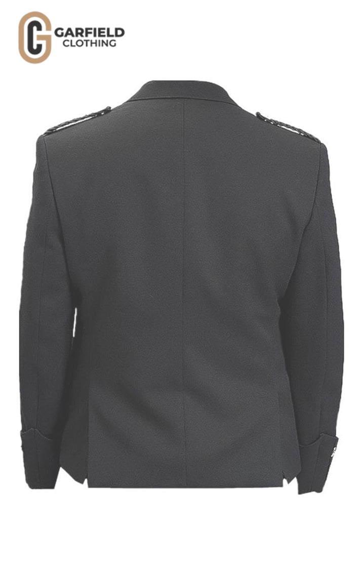 Grey Argyle Jacket for men